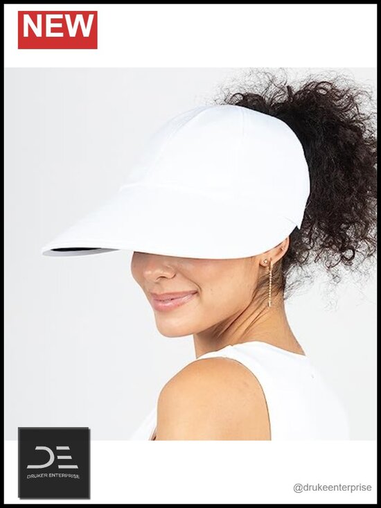 Wide Brim Ponytail Sun Hat, UPF 50, Lightweight Adjustable main image 4